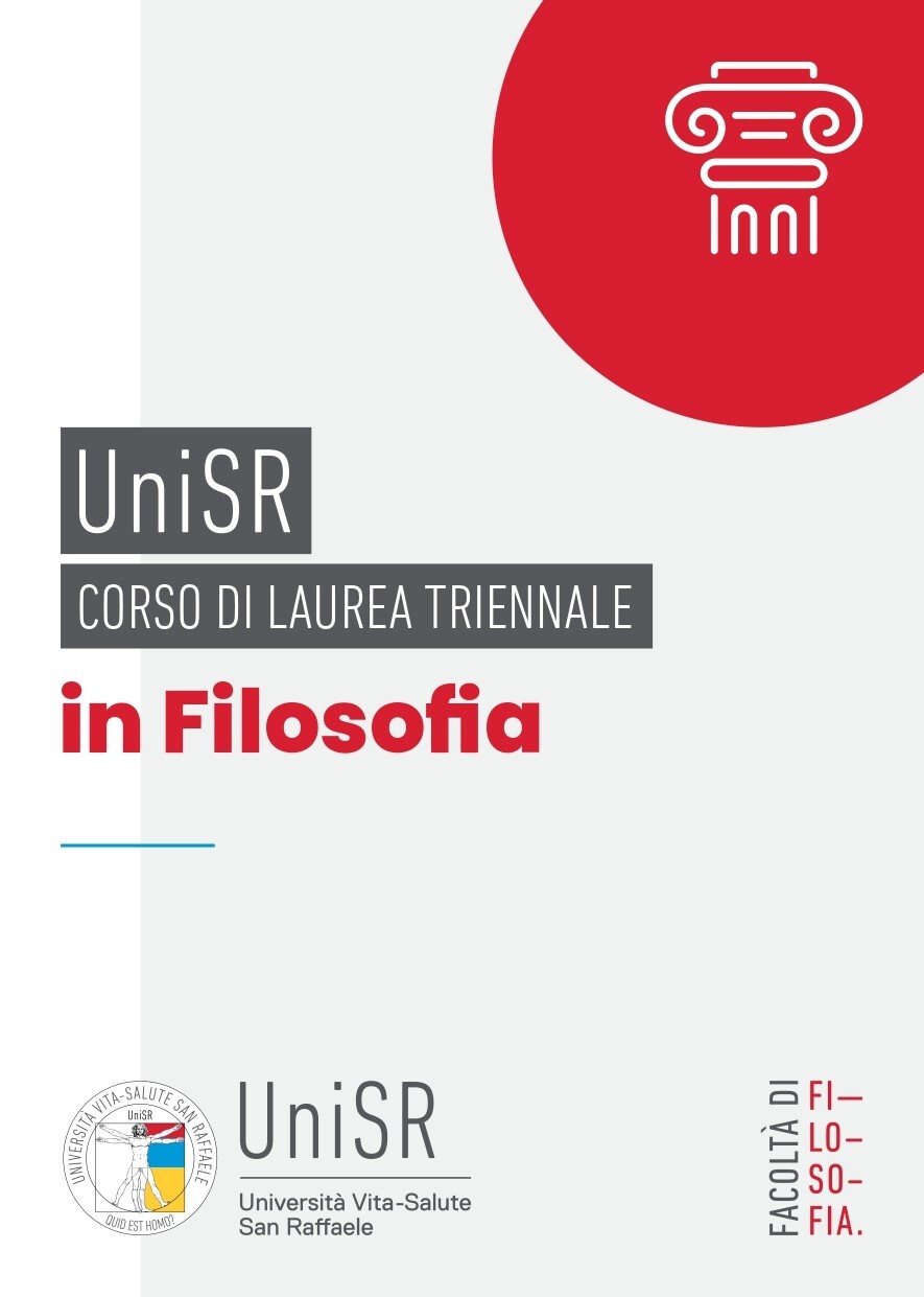 Brochure - Corso di Laurea Triennale in Filosofia